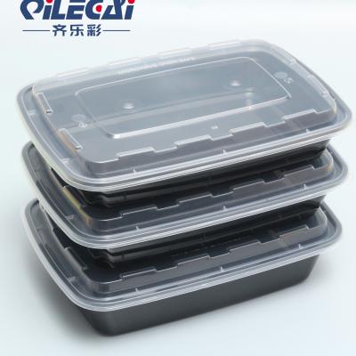 32oz New American Style Disposable Plastic Food Container